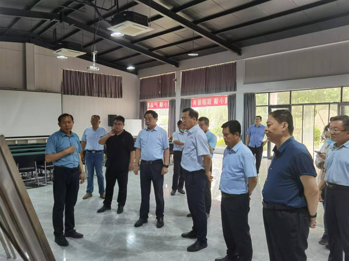 省供销社党组成员、监事会副主任张荣庆一行调研聊城市供销社工作